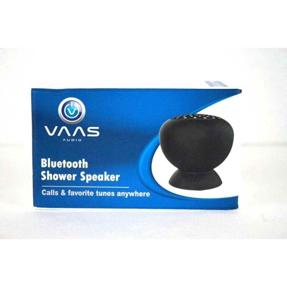 Vaas‎ Audio VAMWSBTS Shower Speaker, Portable Waterproof Wireless Bluetooth